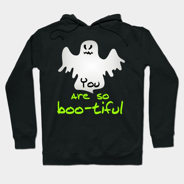 You Are So Boo - tiful. Halloween Hoodie by PeppermintClover